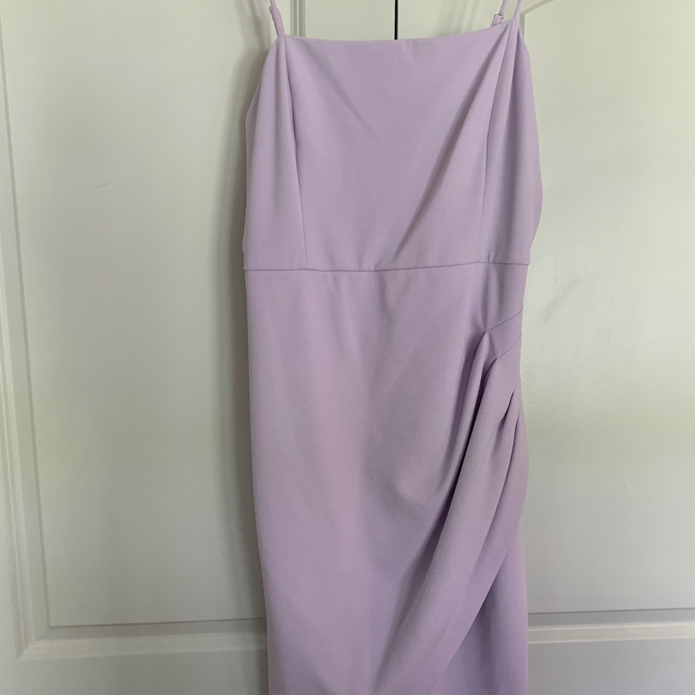 Laundry, Lavender Spaghetti Strap Body Con Dress